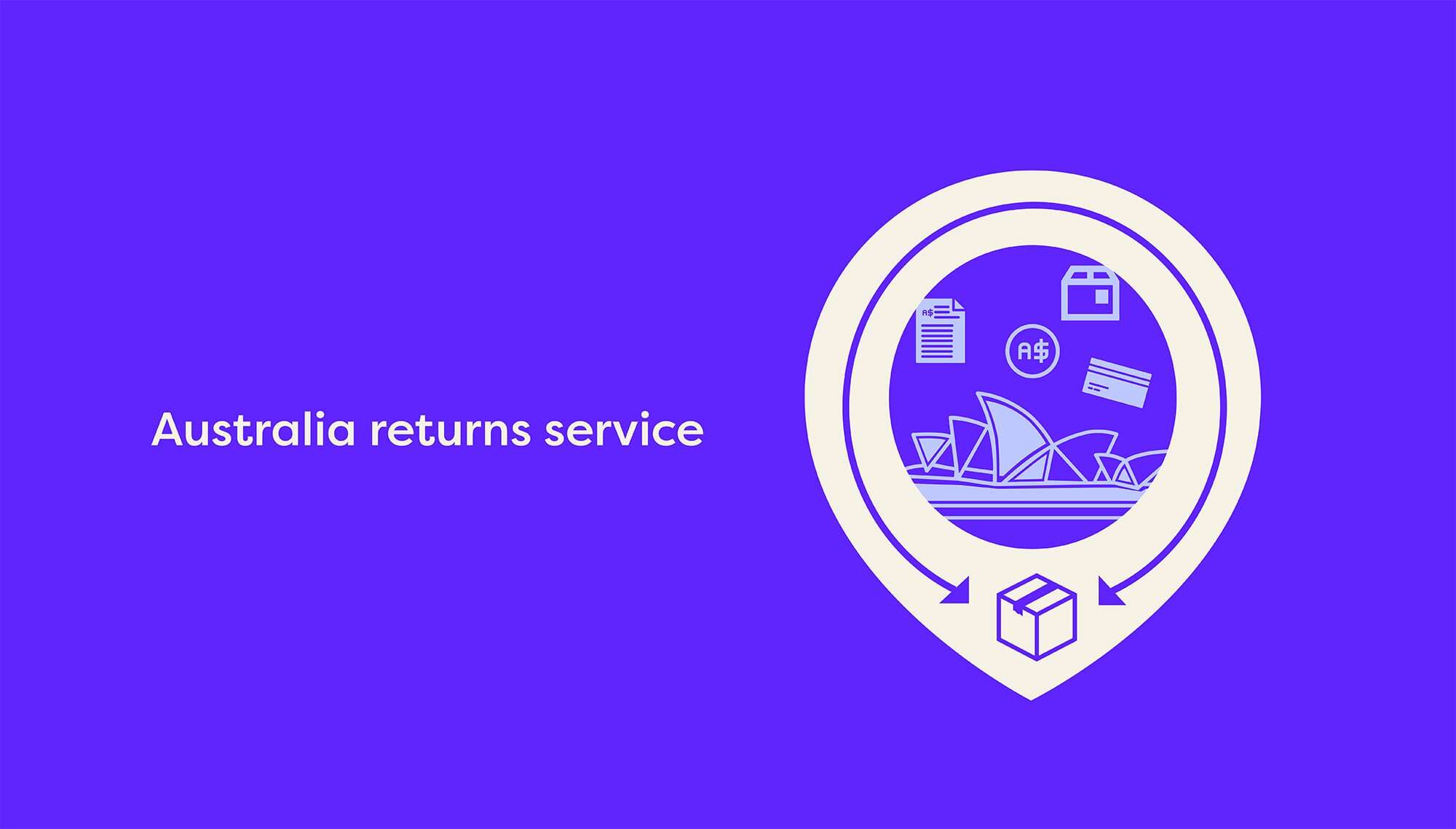 Australia returns service